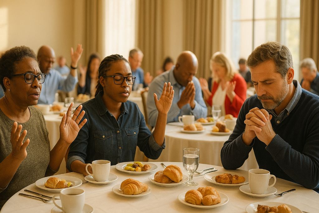 The Annual Prayer Breakfast gathering