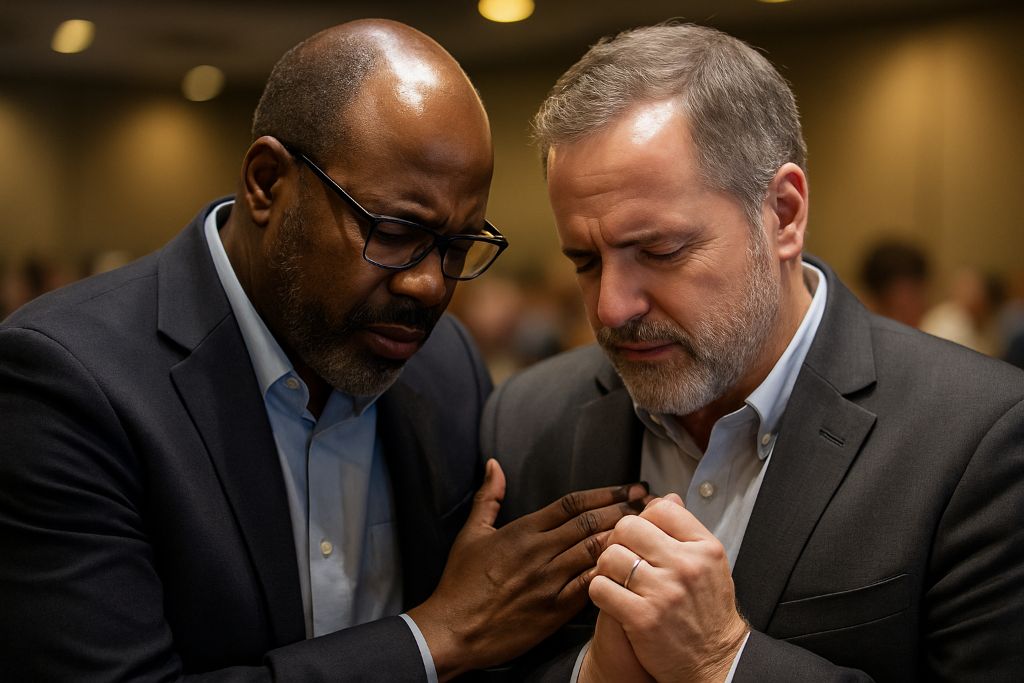 Pastors and leaders at the prayer symposium